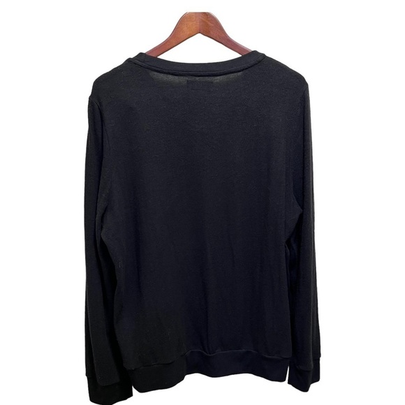 Disney Store Mickey Mouse Jeweled Lightweight Black Crew Neck Sweater Size XL - Picture 7 of 12